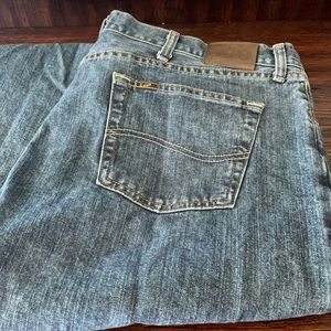 Lee Relaxed Fit Denim Jeans 40x32